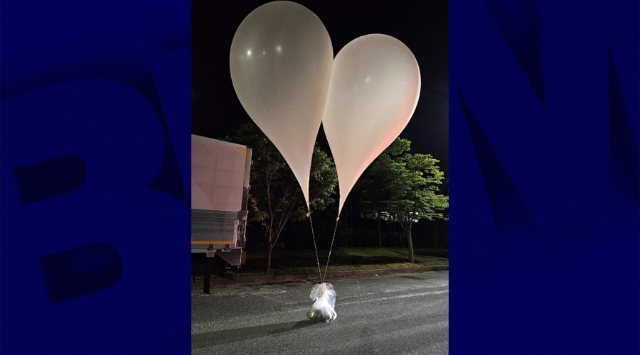 La Corée du Nord a envoyé près de 600 nouveaux ballons chargés de déchets vers la Corée du Sud