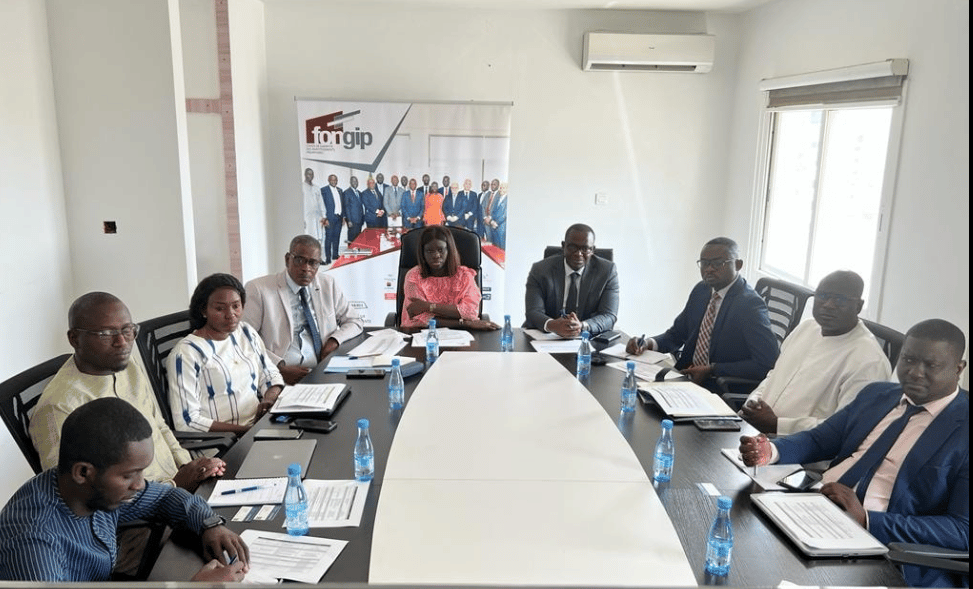 Dakar : Mission Benchmark du  FOGEC  reçue par Thérèse Faye Diouf, Administrateur Général du FONGIP