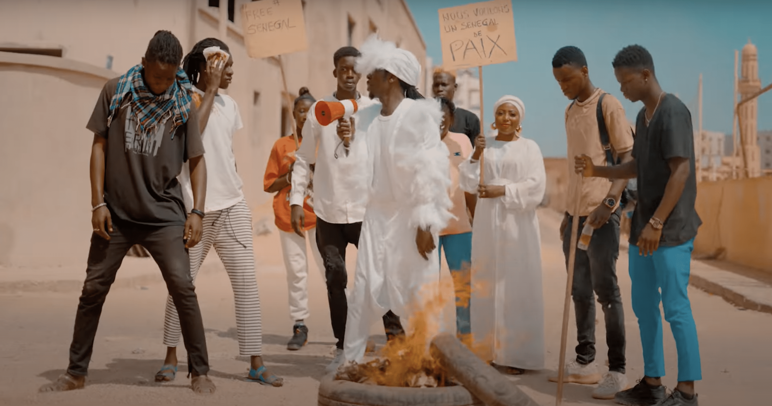 Situation tendue : L&rsquo;artiste Ame bongo appelle à cultiver la paix à travers « Jamm la paix »