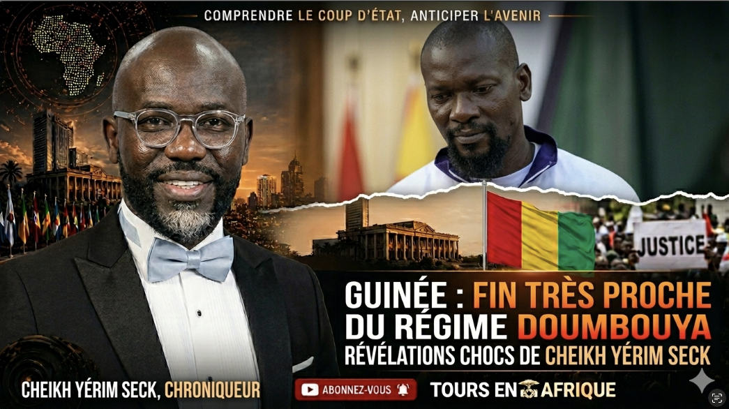 (Video) Guinée | Fin Très Proche Du Régime De DOUMBOUYA : Les Révélations Chocs de Cheikh Yérim Seck