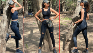 (Photos) – En total noir, Fah Aidara en mode « bad girl »