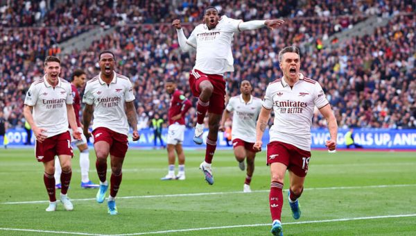 Arsenal tout près de mettre fin à 22 ans d’attente