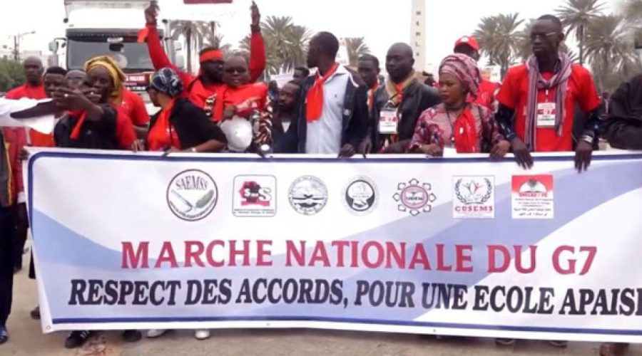 Crise scolaire : Le G7 annonce une plainte contre le gouvernement sénégalais