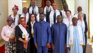 Changement climatique au sein des ISC francophones : Le Président Faye a reçu une délégation de l’ AISCCUF