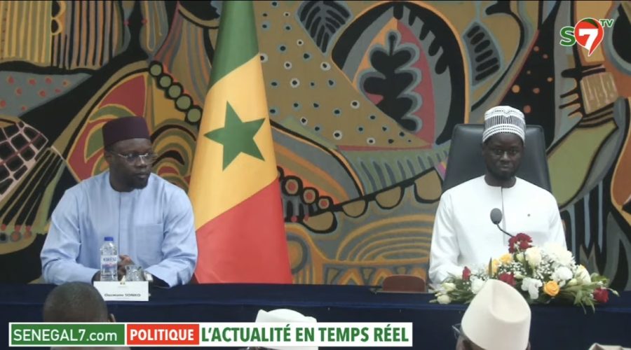 Accord entre le Gouv. et les Syndicats : Le Président Diomaye Faye remercie son Premier ministre