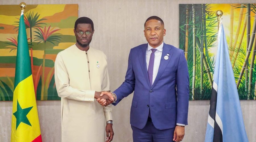 Sénégal – Botswana : Les deux Chefs d’Etat souhaitent renforcer leur coopération économique
