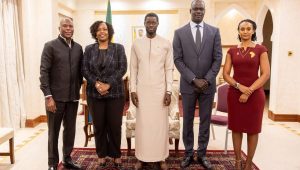 Nairobi : Le Président Bassirou Diomaye Faye reçoit la Directrice de NBA Africa