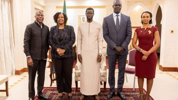 Nairobi : Le Président Bassirou Diomaye Faye reçoit la Directrice de NBA Africa