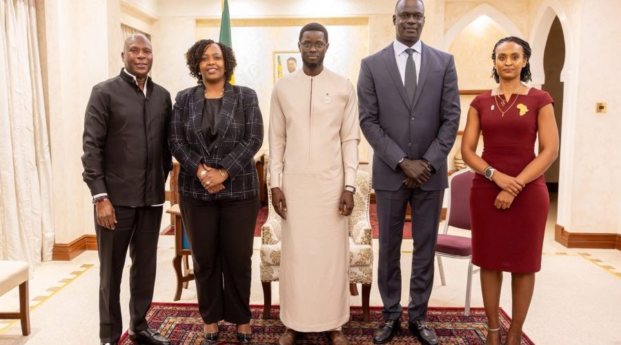 Nairobi : Le Président Bassirou Diomaye Faye reçoit la Directrice de NBA Africa