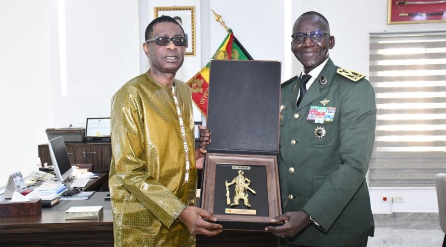 Armées : Youssou Ndour reçu par le général d’armée Mbaye CISSÉ