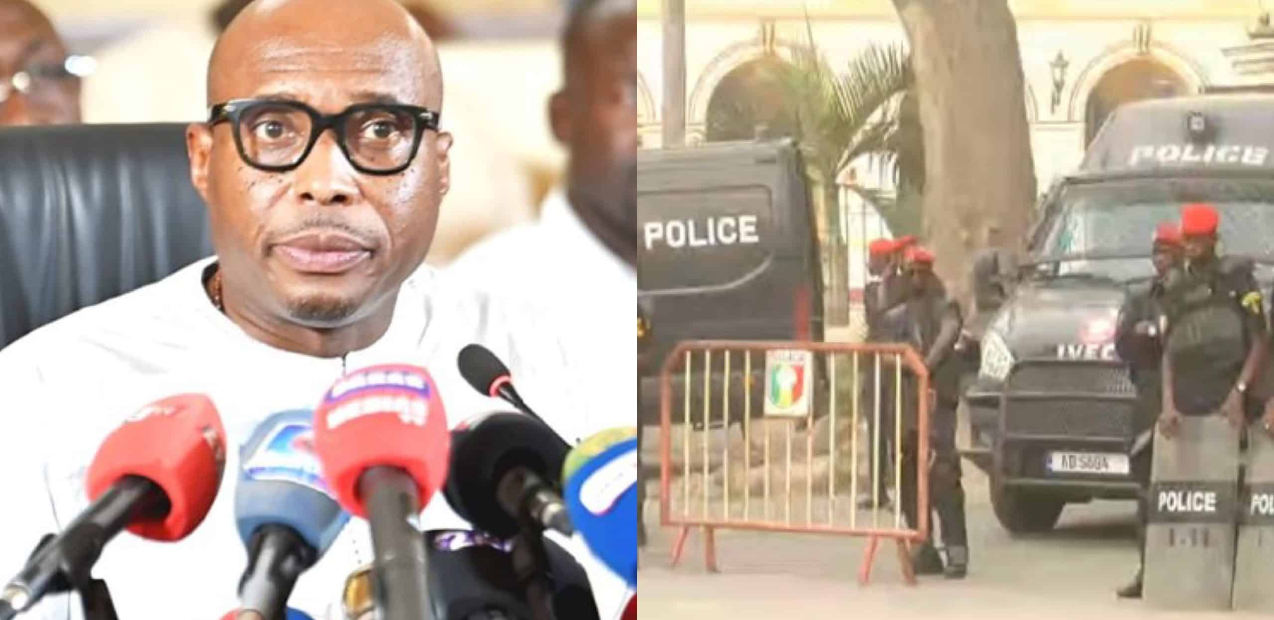 Ville de Dakar : Le point de presse de Barthélemy Dias de nouveau interdit par la Police