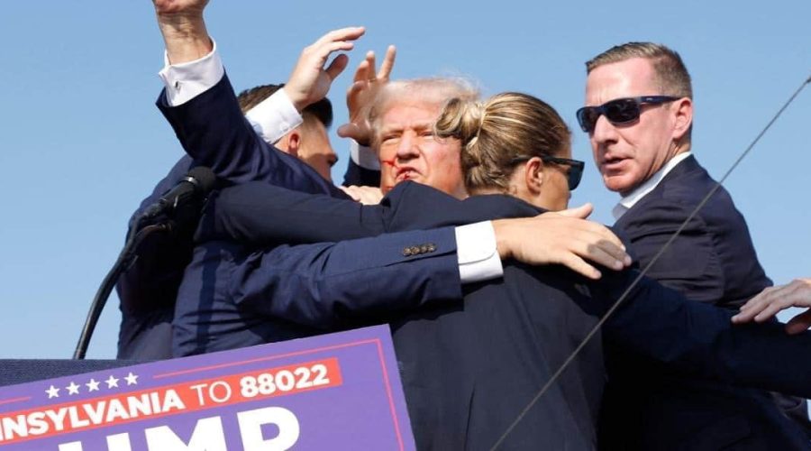 « Seul Dieu a empêché l&rsquo;impensable », a réagi Donald Trump