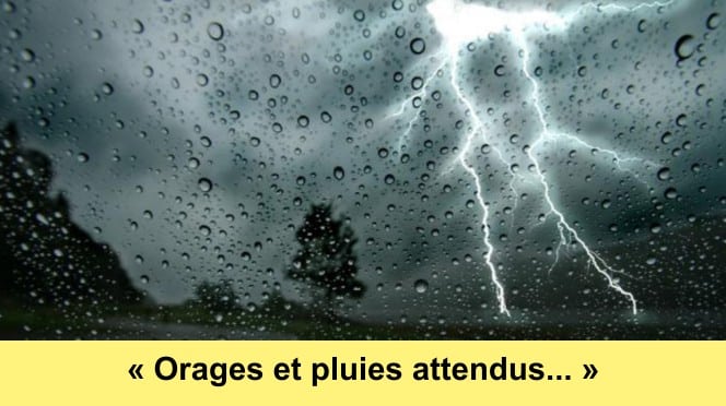 Alerte météo : forte couverture nuageuse et pluies intermittentes sur le littoral