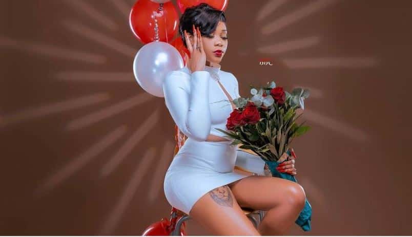 Anniversaire: Cuisses en l’air, Ngonish Caramel opte pour une robe courte et envoûte la toile (Photos