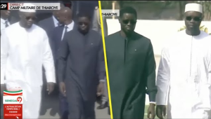 L&rsquo;arrivée du président Diomaye accueilli par SONKO à la Commémoration 81éme Anniversaire Thiaroye 44 (Vidéo)