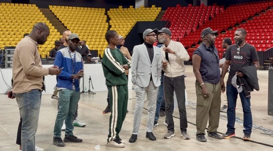 Grand Bal du 3 janvier : Youssou Ndour inspecte les derniers préparatifs
