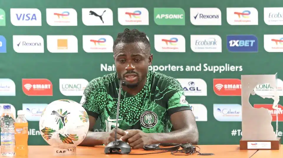 Nigeria vs Angola : Moses Simon désigné Homme du match !