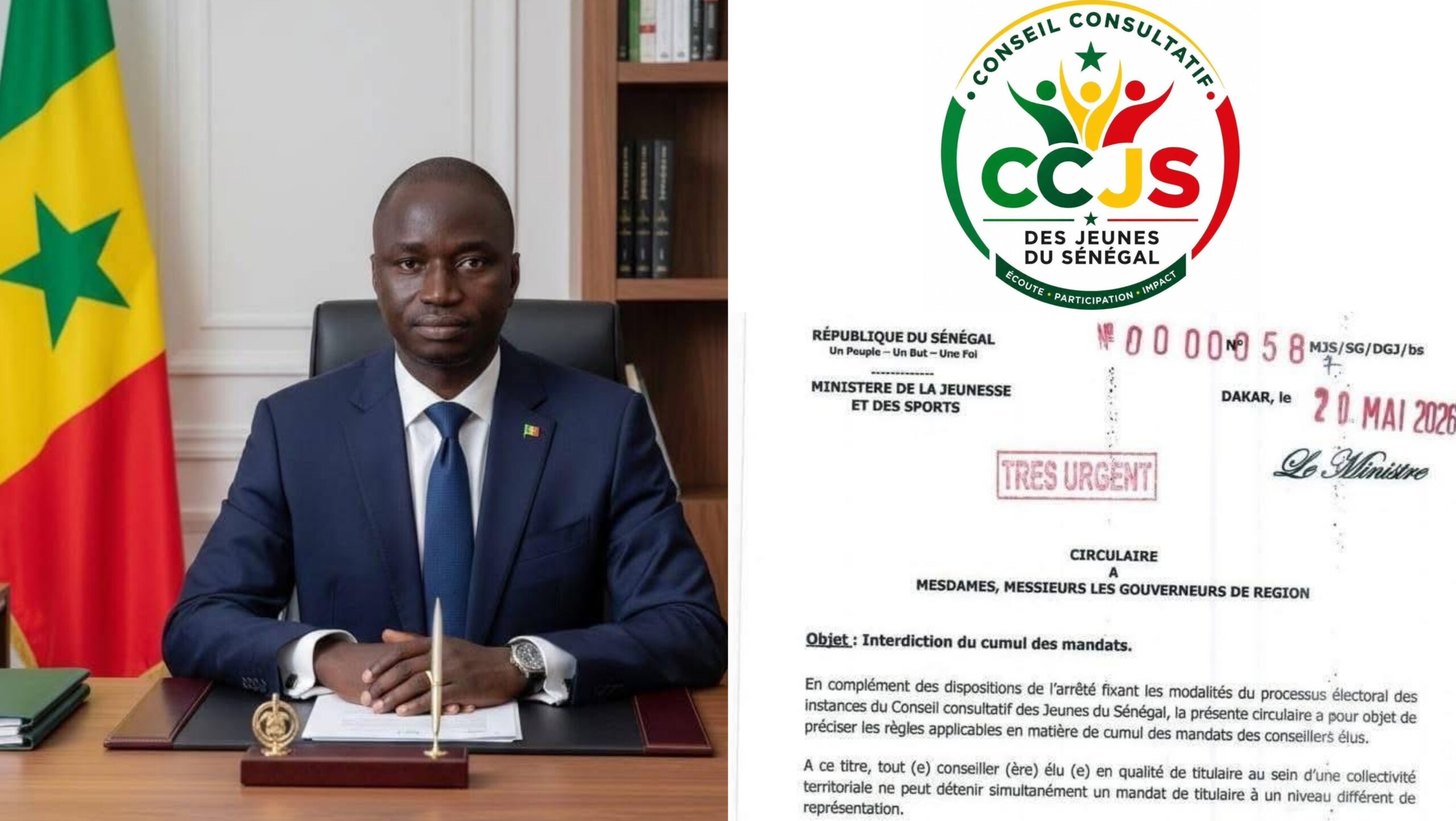 Élections CCJS, Bougar Diouf raille le PASTEF : « Plusieurs responsables ont découvert brutalement qu’un slogan national… »