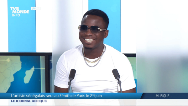 Sur le plateau de TV5: Sidy Diop étale sa maitrise de la langue de Molière