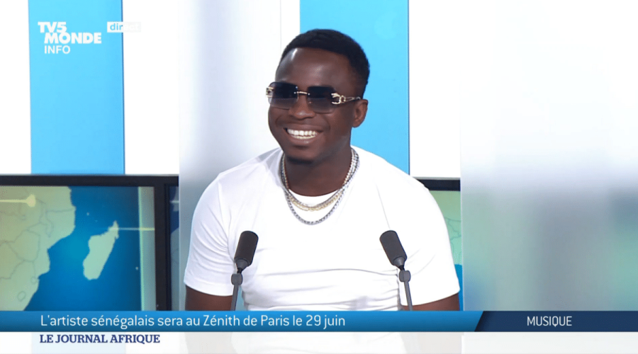 Sur le plateau de TV5: Sidy Diop étale sa maitrise de la langue de Molière